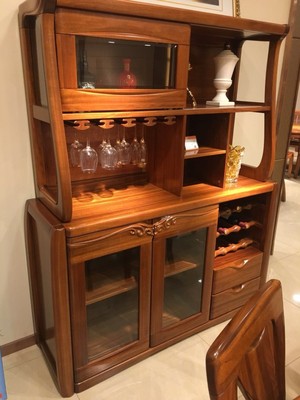 实木酒柜